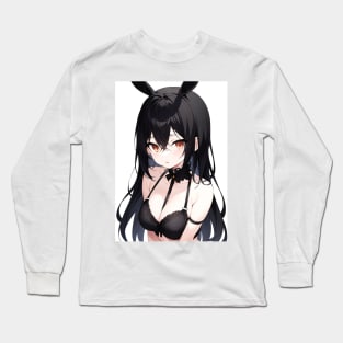 Gothic bunny girl Long Sleeve T-Shirt